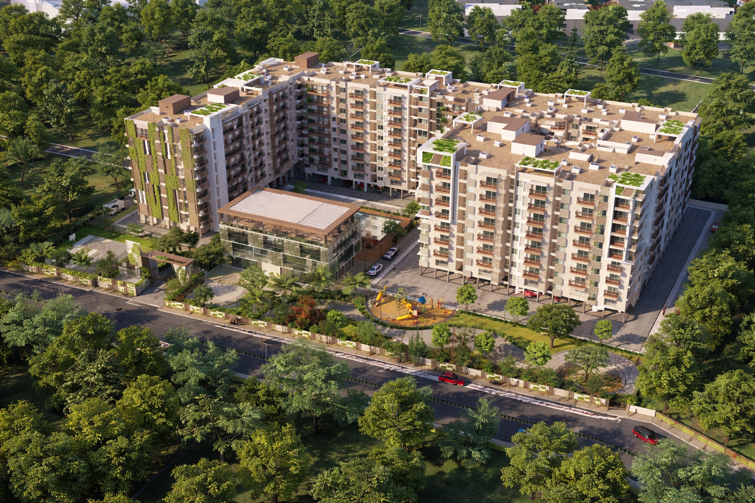 3BHK+2T Ready to Move Flat – Green Boulevard 21 Castle, Hoshahalli Road, Sarjapur